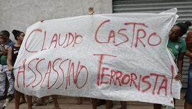 Baño de sangre en Río de Janeiro. Baño de sangre en Río de Janeiro.