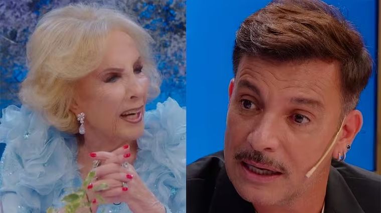 Mirtha Legrand sorprendió a Martín Bossi con una anécdota privada. Foto: captura de video eltrece.