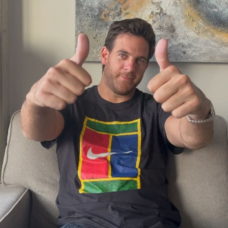 Del Potro reaparecerá en el US Open Foto: Instragram