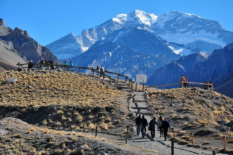 El Parque Aconcagua es visitado año tras año por extranjeros y argentinos. Foto: Gobierno.