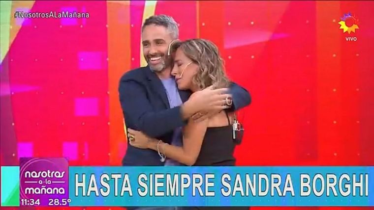 La sentida despedida de Sandra Borghi de Nosotros a la mañana