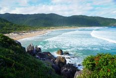Esta playa del Sur de Brasil es muy elegida por los argentinos Foto: Pexels