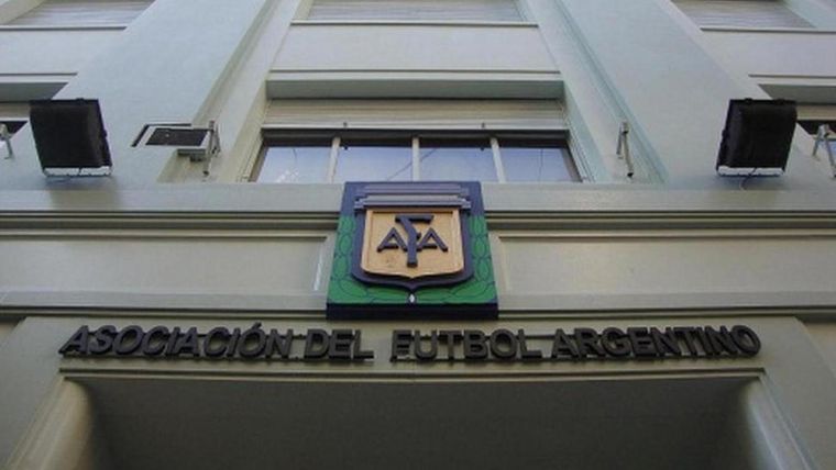 Sede de la AFA, en el microcentro porteño