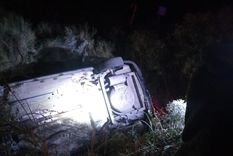 La mujer manejaba alcoholizada, volcó y terminó adentro de un zanjón en Maipú Foto: Ministerio de Seguridad de Mendoza