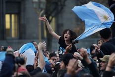 cientos de fans del indio se autoconvocaron en el obelisco