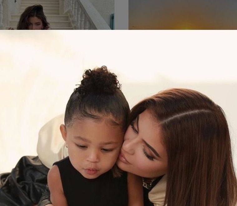 Kylie mimó a su pequeña con un bolso millonario.