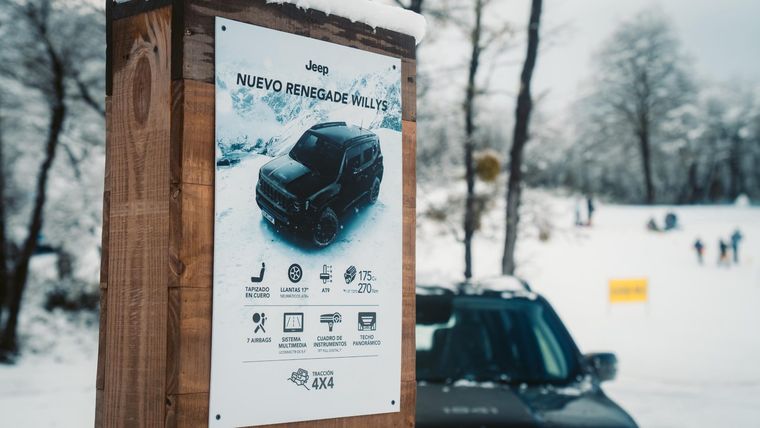 Temporada invernal 2025: Jeep lleva sus nuevos vehículos al sur argentino