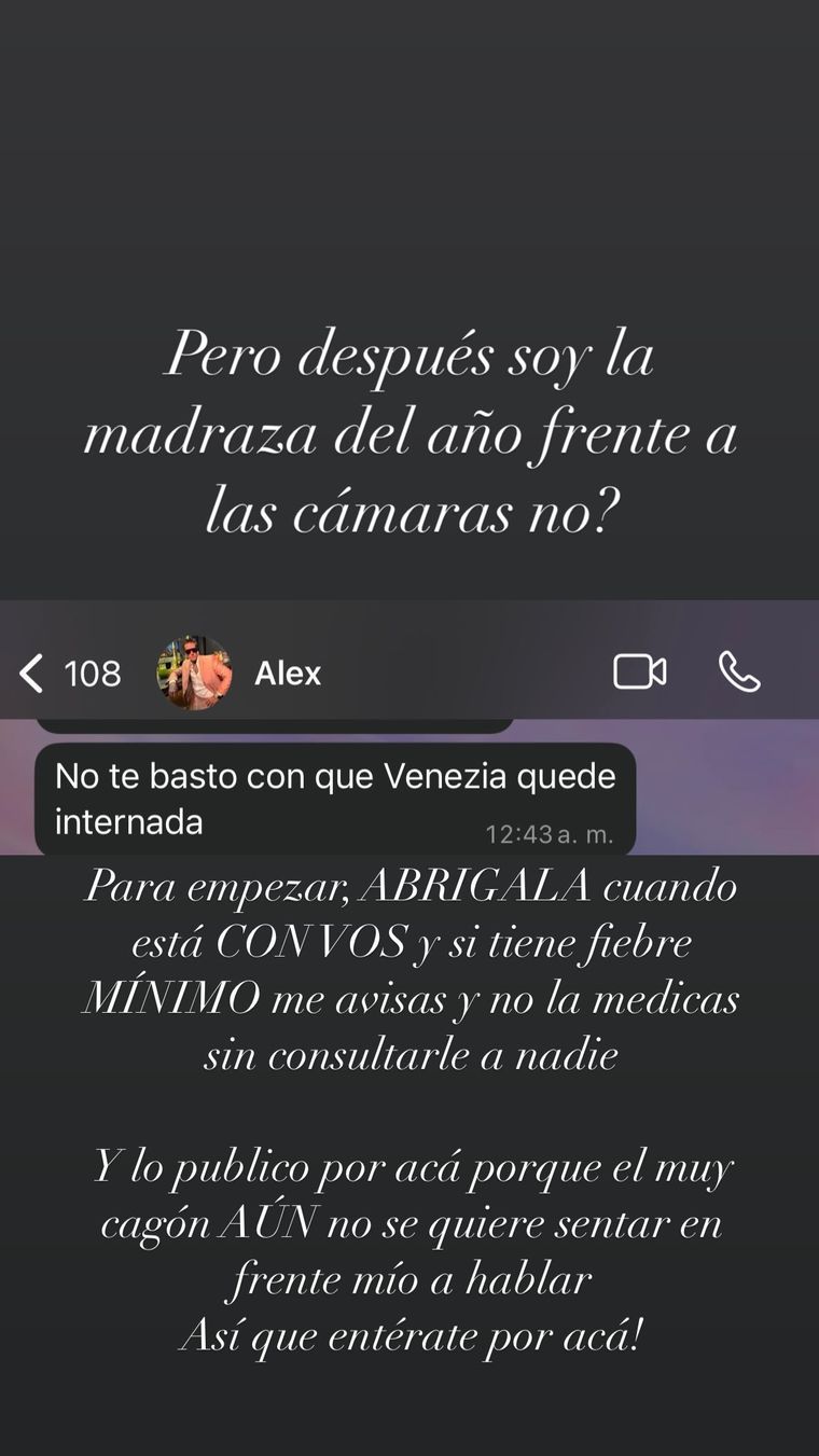 Directo y al hueso, el mensaje de Melody Luz. Directo y al hueso, el mensaje de Melody Luz.