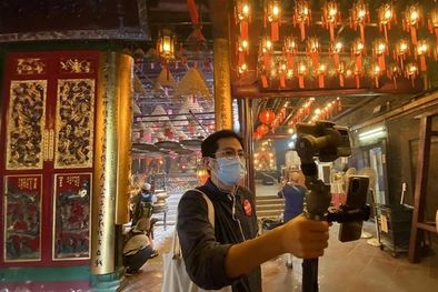 MDZol | Paul Chan tiene una empresa de visitas turísticas en Hong Kong. Foto: WALK IN HONG KONG