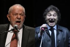 Javier Milei volvió a cruzar a Lula Da Silva Foto: Archivo MDZ