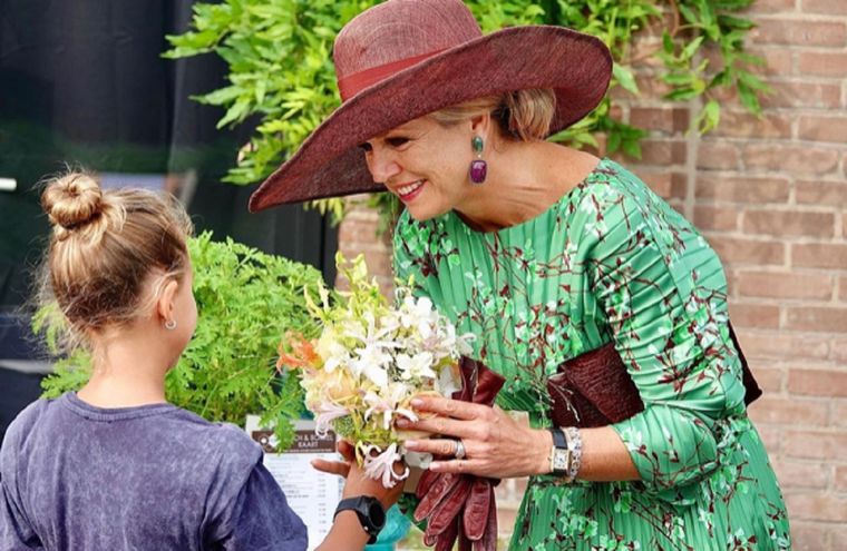 Máxima fue recibida con mucho cariño. Foto: Instagram @koninklijkhuis
