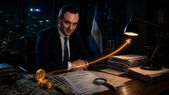 El jefe de Gabinete, Manuel Adorni, dijo que ganó US$300.000 con Bitcoin. El jefe de Gabinete, Manuel Adorni, dijo que ganó US$300.000 con Bitcoin.