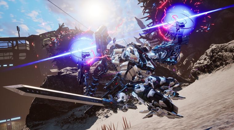Los fanáticos de los mechas podrán disfrutar de Daemon X Machina: Titanic Scion el 5 de septiembre en Xbox Series X/S. Los fanáticos de los mechas podrán disfrutar de Daemon X Machina: Titanic Scion el 5 de septiembre en Xbox Series X/S.