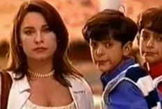 Nostalgia Duvan y Felipe Blanco Guardiola en uno de los episodios de la telenovela colombiana.