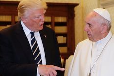 El viaje de Trump junto a su esposa será en los próximos días. Foto: NA