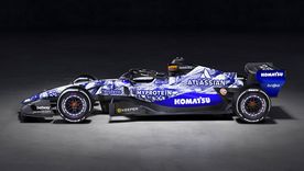 El livery de Williams que fue presentado a fin de año. El livery de Williams que fue presentado a fin de año.