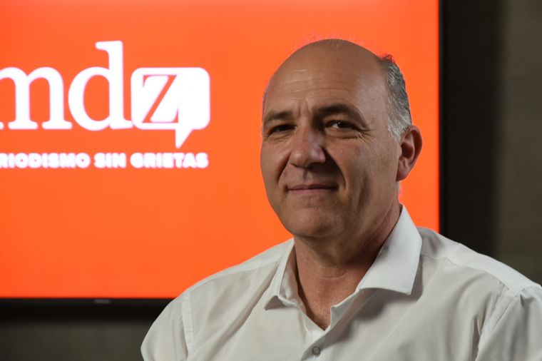 Guillermo Carmona, exdiputado nacional y exsecretario de Malvinas Antártida y Atlántico Sur en la Cancillería argentina. Foto: Maximiliano Ríos/MDZ