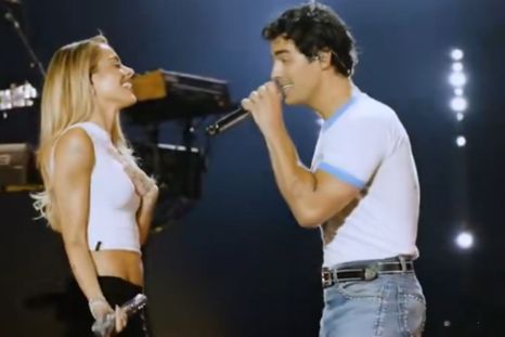 Tini y Joe cantaron This is me de Camp Rock. / Captura video x Tini y Joe cantaron This is me de Camp Rock. / Captura video x