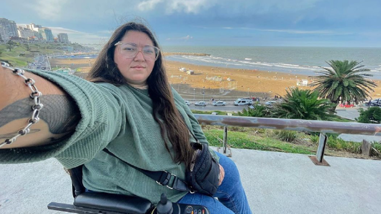 Florencia vive en Mar del Plata desde hace un año Foto: Instagram @malditalisiada