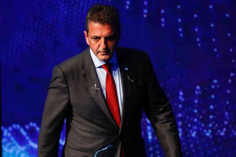 Massa El ministro y candidato votará el domingo a las 11 en Tigre. Crédito: EFE Foto: EFE