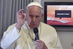 el papa afuera de la campana: el que no tiene la foto no la va a tener