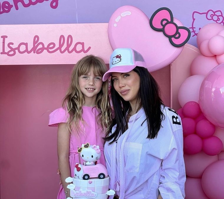 El espectacular menú de cumpleaños de Isabella Icardi, hija menor de Wanda Nara Foto: Instagram