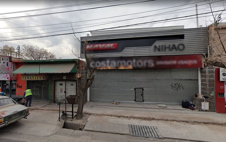 La zona donde se produjo el hecho