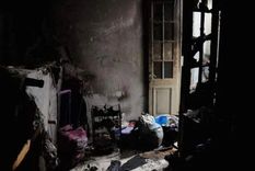 Así quedó el interior de la vivienda en la que murieron tres mujeres Foto: NA Así quedó el interior de la vivienda en la que murieron tres mujeres Foto: NA