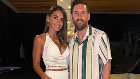 El look de Antonela y Lionel para una cena romántica.