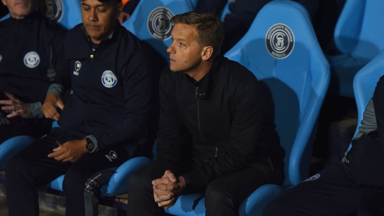 El técnico se refirió al penal no sancionado. Foto: Santiago Tagua / MDZ
