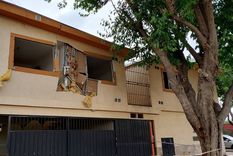 Tremenda explosion se produjo en un vivienda de Las Heras Foto: Twitter