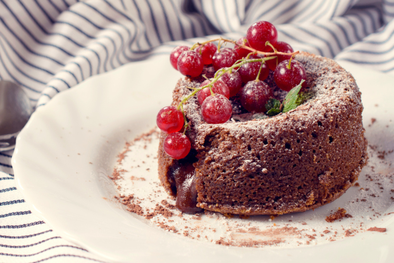 MDZol | El volcán de chocolate es uno de los postre más elegidos