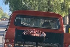 La foto con el llamativo método.