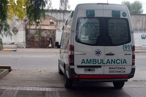 La ambulancia constató la muerte del hombre Foto: MDZ