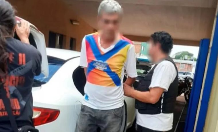 Néstor Horacio Barczuk, acusados de participar del secuestro de Cristian Schaerer en 2003, fue detenido en Misiones Foto: NA