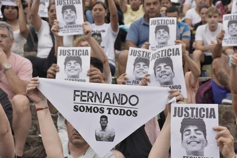 El homicidio de Fernando Báez Sosa, perpetrado en 2020, atravesó a la población Foto: Noticias Argentinas.