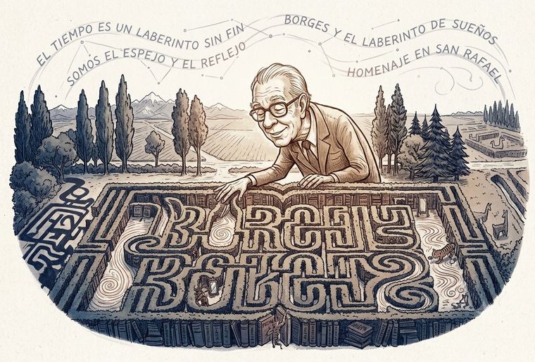 Borges y su laberinto en San Rafael. Une la amistad estrecha con la injustamente olvidada Susana Bombal. Hay quienes dicen que fue el amor antes del amor. Borges y su laberinto en San Rafael. Une la amistad estrecha con la injustamente olvidada Susana Bombal. Hay quienes dicen que fue el amor antes del amor.