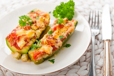 La mejor receta de zucchinis rellenos.