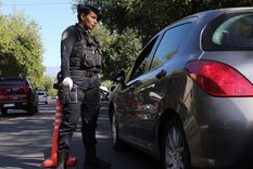 Ingreso a la Ciudad: siempre hubo controles de tránsito, aunque desde hace tiempo que la zona está desierta Foto: Gobierno de Mendoza