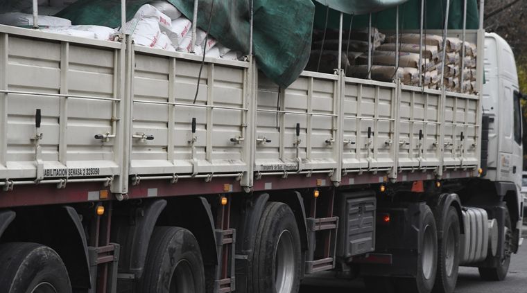 Transporte de cemento Foto: Rodrigo DAngelo / MDZ