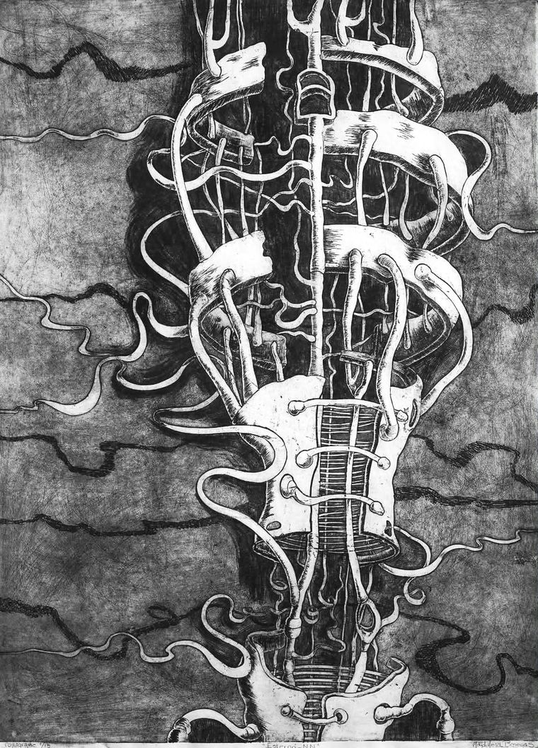 Obra de Magdalena Benegas. Obra de Magdalena Benegas.
