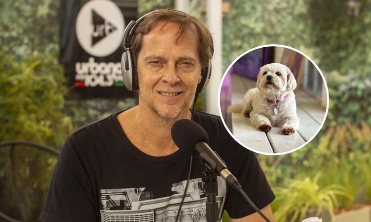 Matías Martin llevó a su perrita Kaya a Urbana Play El conductor enterneció a todos con la visita de su fiel compañera