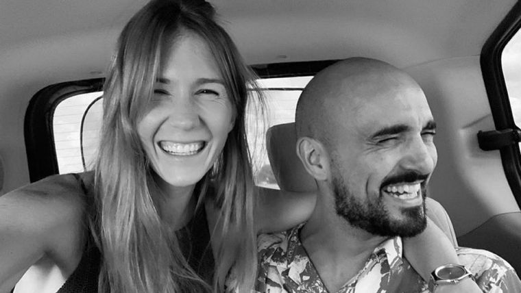 Mora Calabrese y Abel Pintos