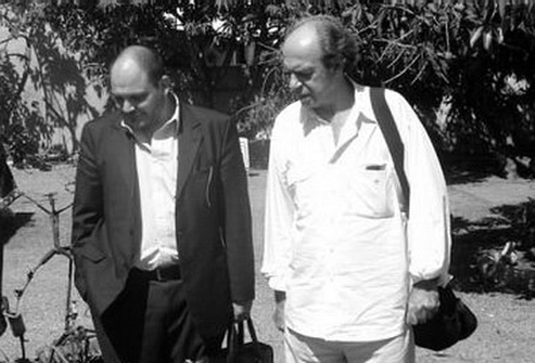 El argentino Dreyfus junto con Antonio Rangel Bandeira.