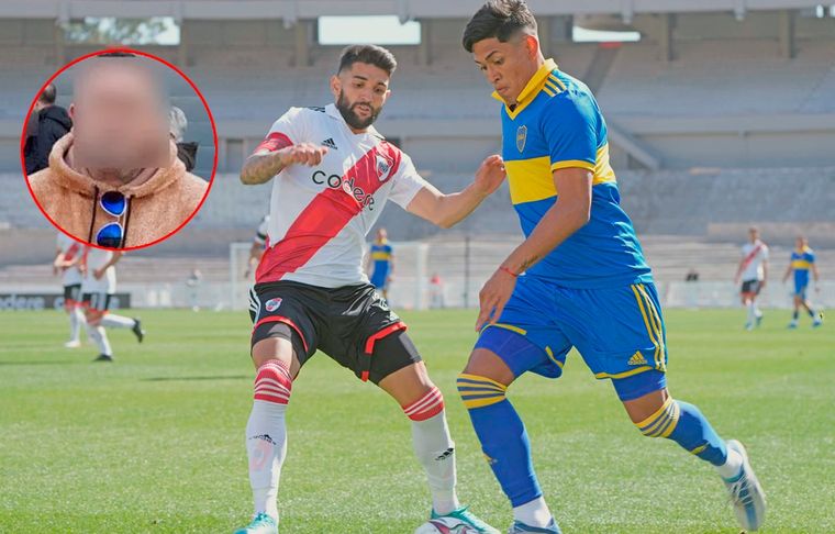 Luis Arrieta, padre de un juvenil de Boca, fue detenido en el Monumental debido a que tenía derecho de admisión.
