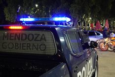 Los motoqueros Stunt terminaron siendo controlados por la policía.