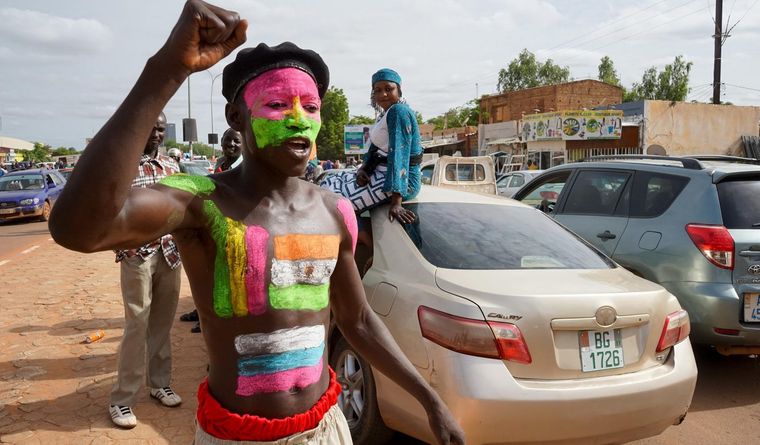 Niger Africa En Niger, hay también fuerte apoyo a los golpistas. Foto: Efe.
