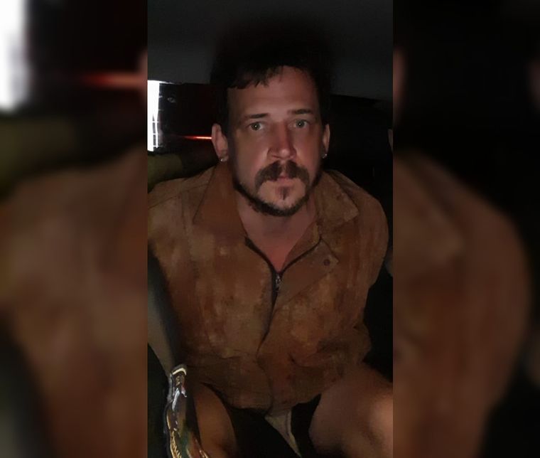 Sebastián Kiczka fue aprehendido en el paraje San Juan de la Sierra, ubicado a 40 kilómetros de Apóstoles Foto: NA