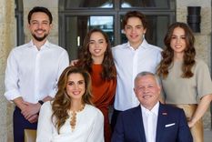 La familia real de Jordania Foto: Instagram: @queenrania