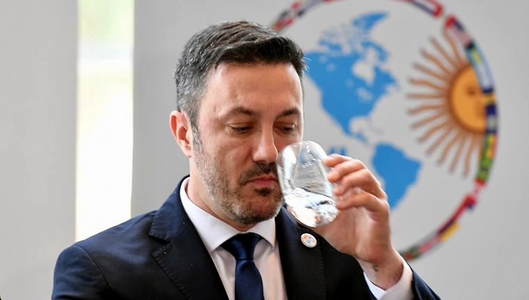 Luis Petri encabezó la Cumbre de Ministros en la provincia de Mendoza. Foto: Alf Ponce Mercado/MDZ